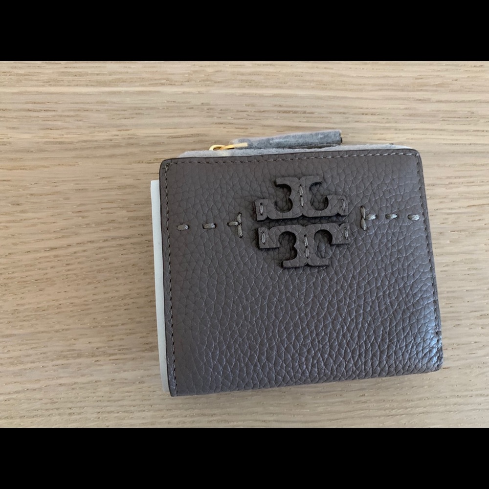 Tory Burch McGraw mini foldable wallet